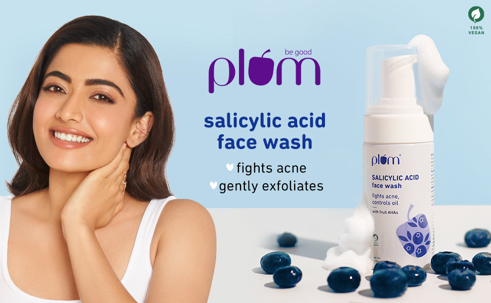 Plum 1% Encapsulated Salicylic Acid Foaming Face Wash - 110ml - 1