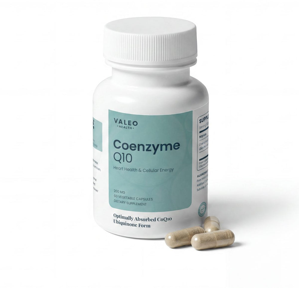 Valeo Coenzyme Q10 bottle