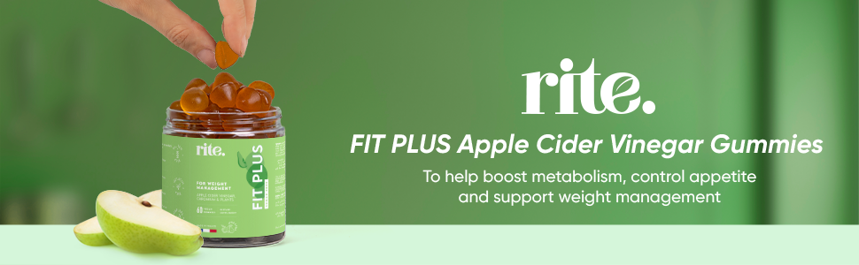 Rite FIT PLUS for weight management Gummies 60 - 1