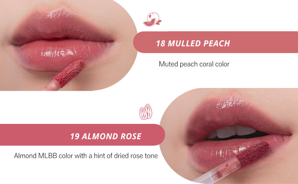 Rom&Nd Juicy Lasting Tint 19 Almond Rose - Colour Cosmetics - 2