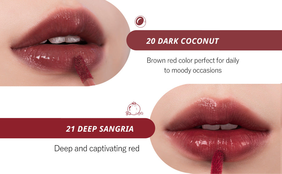 Rom&Nd Juicy Lasting Tint 19 Almond Rose - Colour Cosmetics - 3