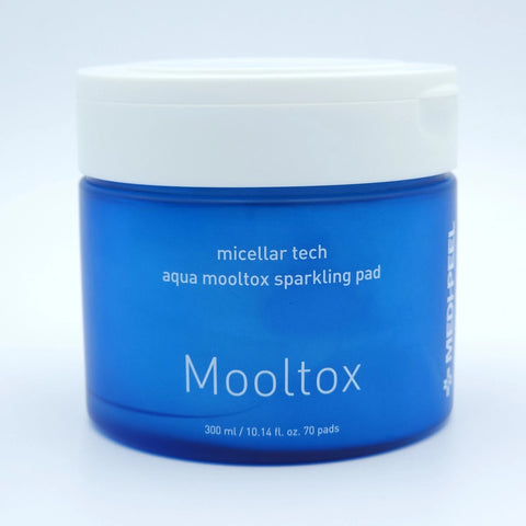 MEDI-PEEL Aqua Mooltox Sparkling Pad 70 Pads Smooth K-Beauty 300ml 
