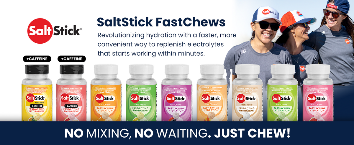 SaltStick Electrolyte Fastchews - Peach Flavour, 60 Tablets - 3
