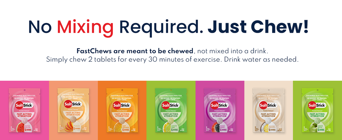 أقراص SaltStick Electrolyte Fastchews - نكهة البرتقال الحامض، 60 قرصاً - 5
