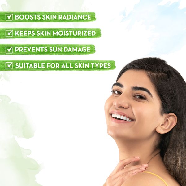 Mamaearth Skin Illuminate Face Cream with Vitamin C & Turmeric - 80g - Image 2