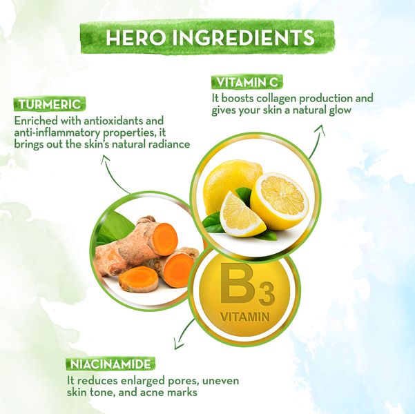 Mamaearth Skin Illuminate Face Cream with Vitamin C & Turmeric - 80g - Image 3