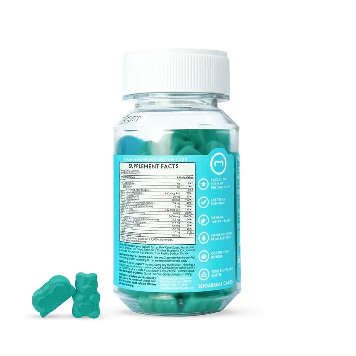 Sugarbear Hair + Sleep Beauty Supplements, 30 Capsules - Image 4
