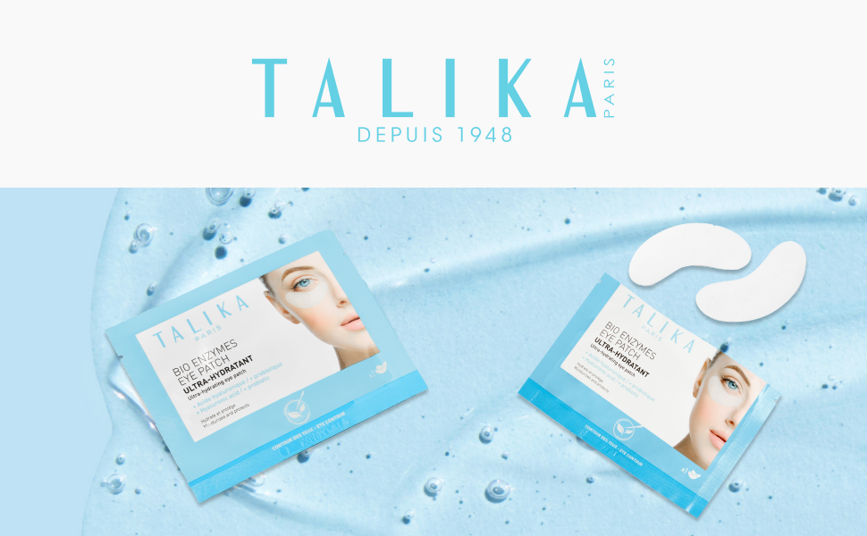Talika Bio Enzymes Eye Patch - Hyaluronic Acid & Probiotics - Single Pair - 1