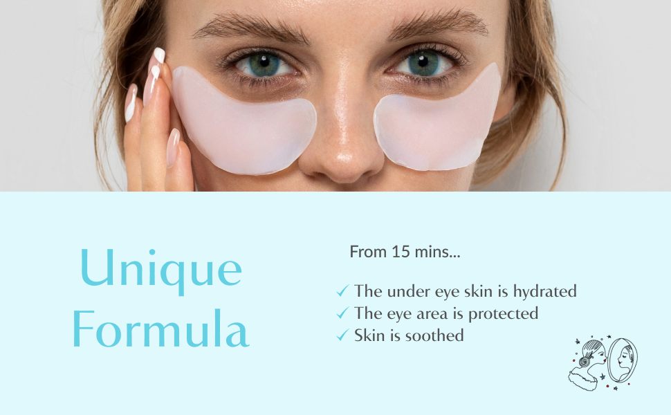 Talika Bio Enzymes Eye Patch - Hyaluronic Acid & Probiotics - Single Pair - 2