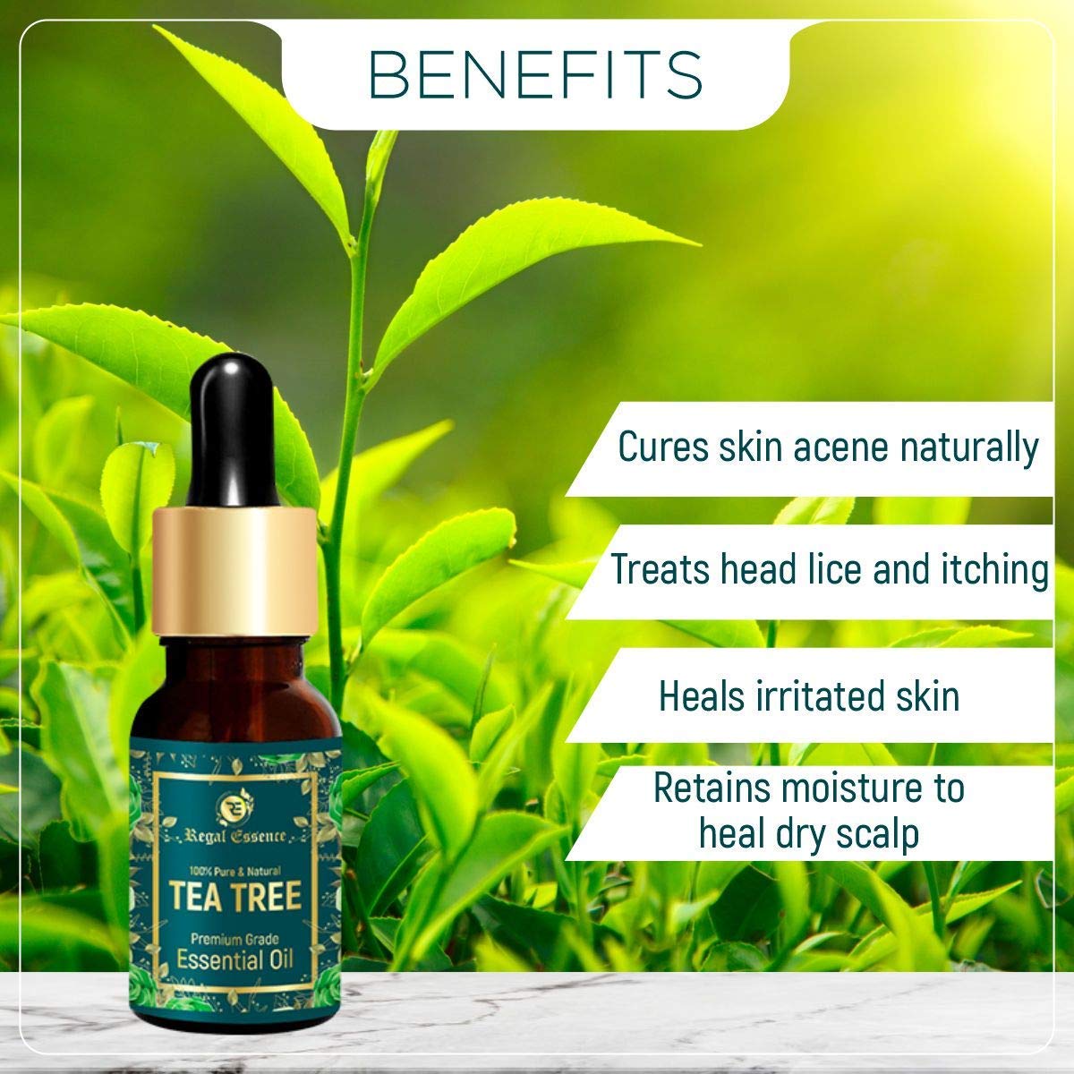 Vedapure Tea Tree Essential Oil - Herbal & Ayurvedic - 15 ml - Image 5