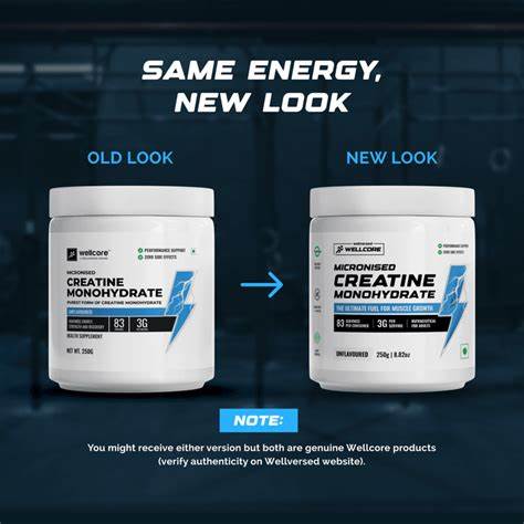 Wellcore Creatine Unflavored 250g