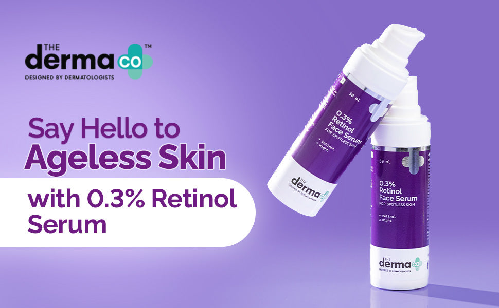 The Derma Co Face Serum - 0.3% Retinol, 30ml - 1