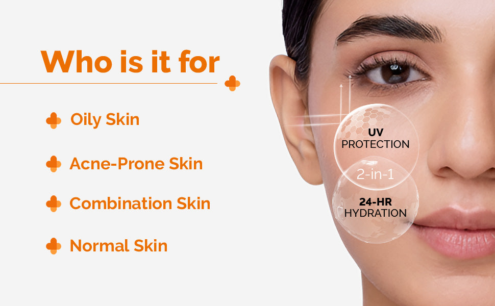 The Derma Co Hyaluronic Aqua Gel Sunscreen SPF 50 PA++++ - 50g - 5