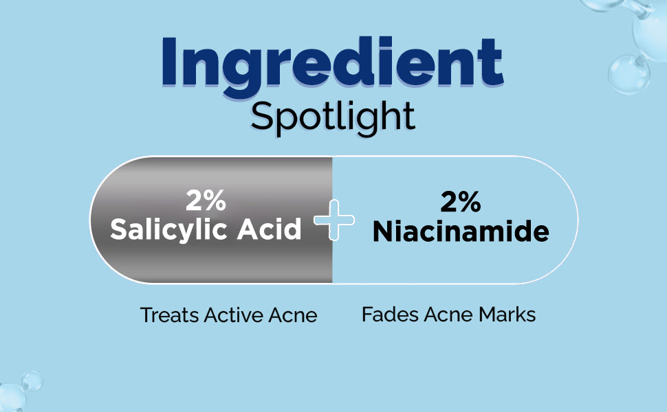 The Derma Co Sali-Cinamide Face Wash - 2% Salicylic & 2% Niacinamide - 80ml - 3
