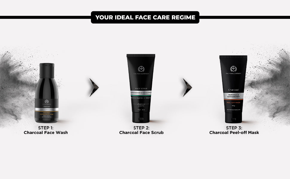 The Man Company Face Wash - Charcoal, Ylang Ylang & Argan, 100ml - 5
