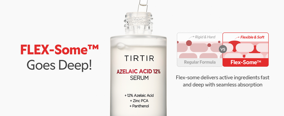 TIRTIR Azelaic Acid Serum 12% - For Blemish-Prone Skin, 30ml - 3