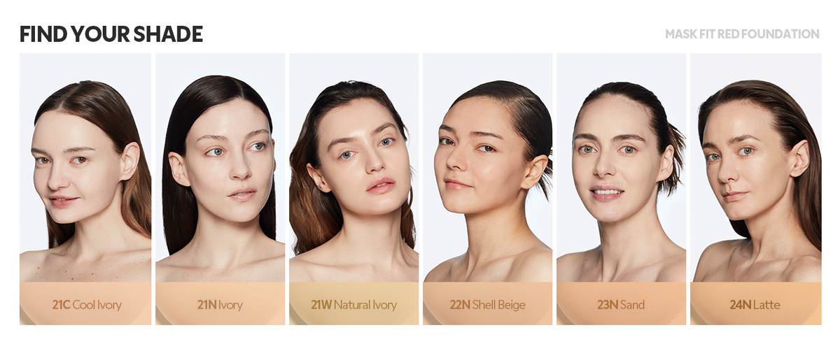 TIRTIR Mask Fit Red Foundation - Hydrating, Pore-Blurring - 30ml - 4