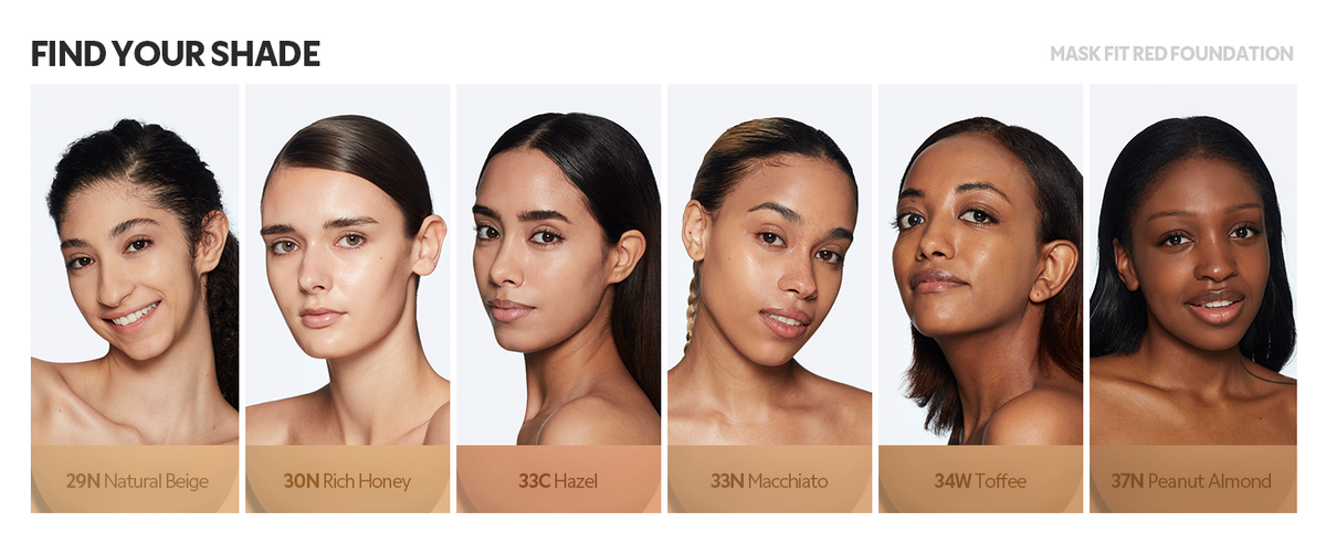TIRTIR Mask Fit Red Foundation - Long-Lasting, Hydrating, Pore-Blurring - 1.01 Fl Oz (#51N Fudge) - 6