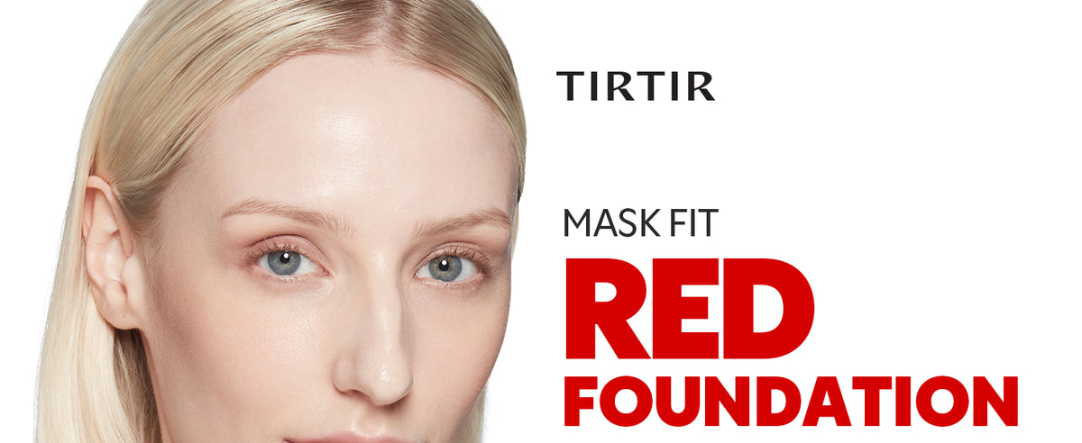 TIRTIR Mask Fit Red Foundation - Long Lasting, Hydrating, Satin Finish - 1.01 Fl Oz - 1