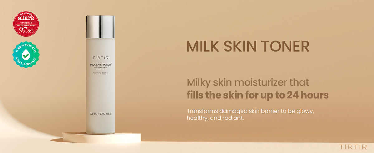 TIRTIR Milk Skin Rice Toner - Niacinamide & Ceramide Enriched, 5.07 fl. oz. - 1