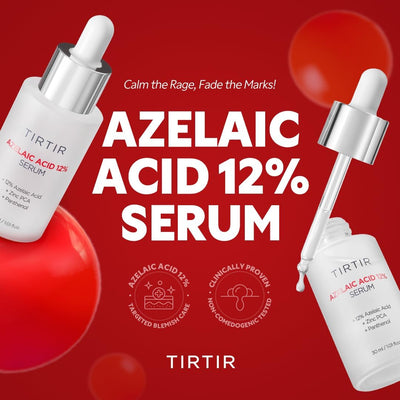 TIRTIR Azelaic Acid Serum 12% - For Blemish-Prone Skin, 30ml