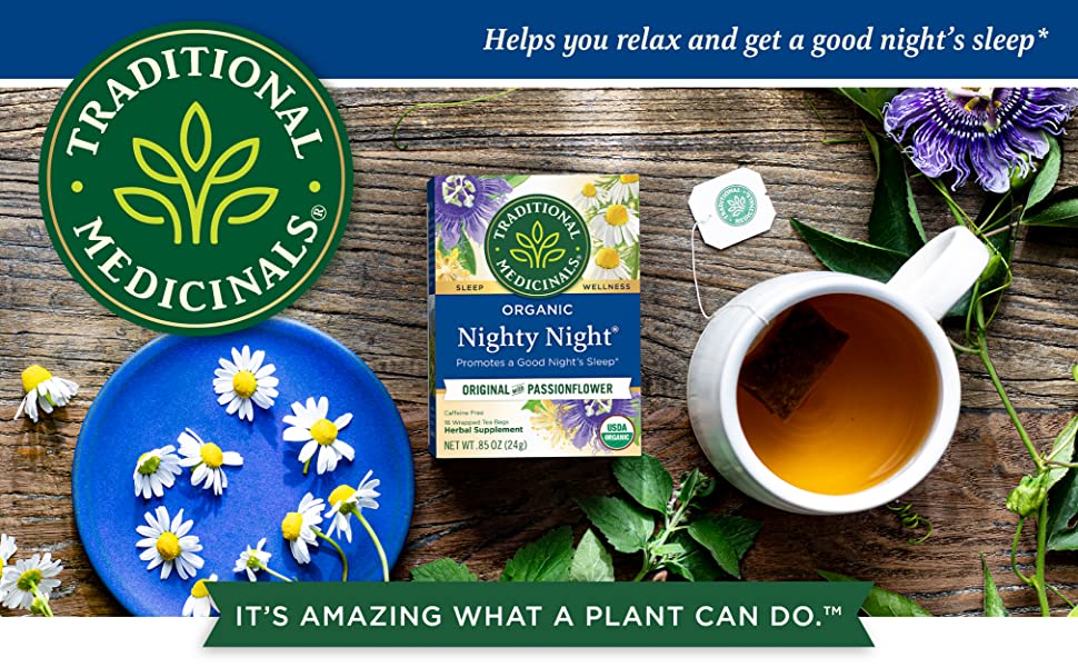 Traditional Medicinals, Organic Nighty Night Tea, 16 Ct - 1