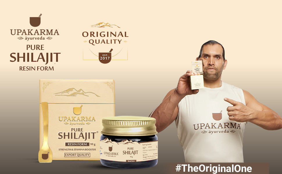 Upakarma Shilajit Resin - Original Ayurvedic Herbal, 10g - 1