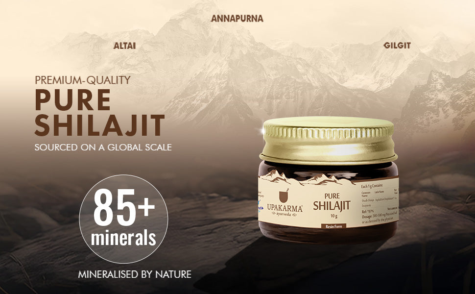 Upakarma Shilajit Resin - Original Ayurvedic Herbal, 10g - 7