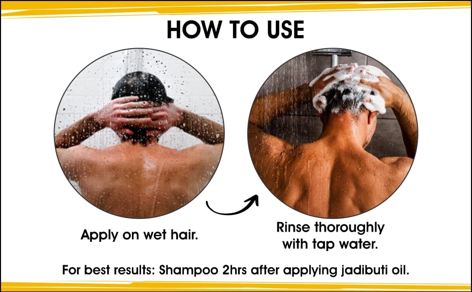 Urban Gabru Ayurvedic Jadibuti Hair Shampoo with Natural Herbs - 200ml - 2