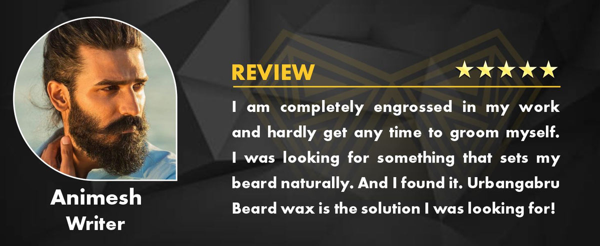 Urban Gabru Beard & Mustache Wax (50 gm) for Strong Hold - 12