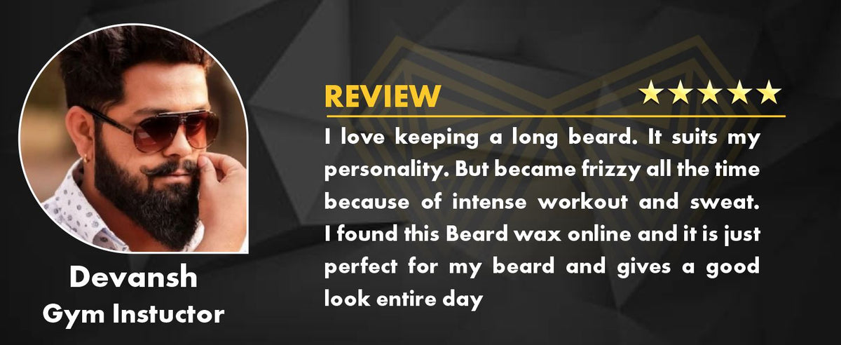 Urban Gabru Beard & Mustache Wax (50 gm) for Strong Hold - 13