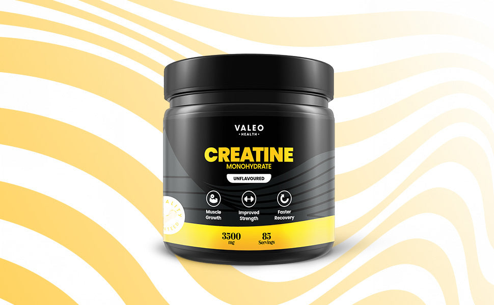 Valeo Creatine Monohydrate Powder - Micronized, 300g, 85 Servings - 1