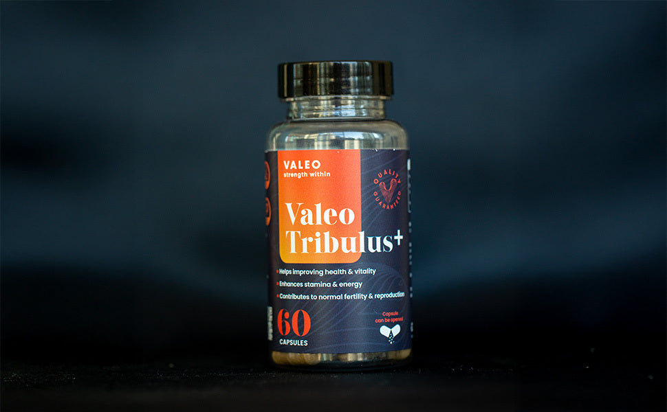 Valeo Tribulus+ Testosterone Support - Herbal Formula, 60 Capsules - 1