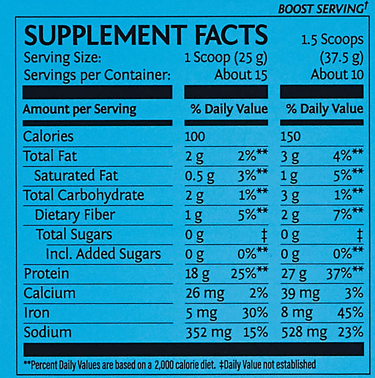 Sunwarrior Protein Warrior Blend - Vanilla, 375g Powder - Image 5