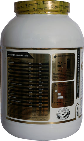 Kevin Levrone GOLD LEAN MASS 3KG CHOCOLATE (4/CASE)
