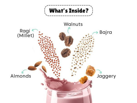 Little Joys NutriMix 2+ 350 gm Strawberry Jar