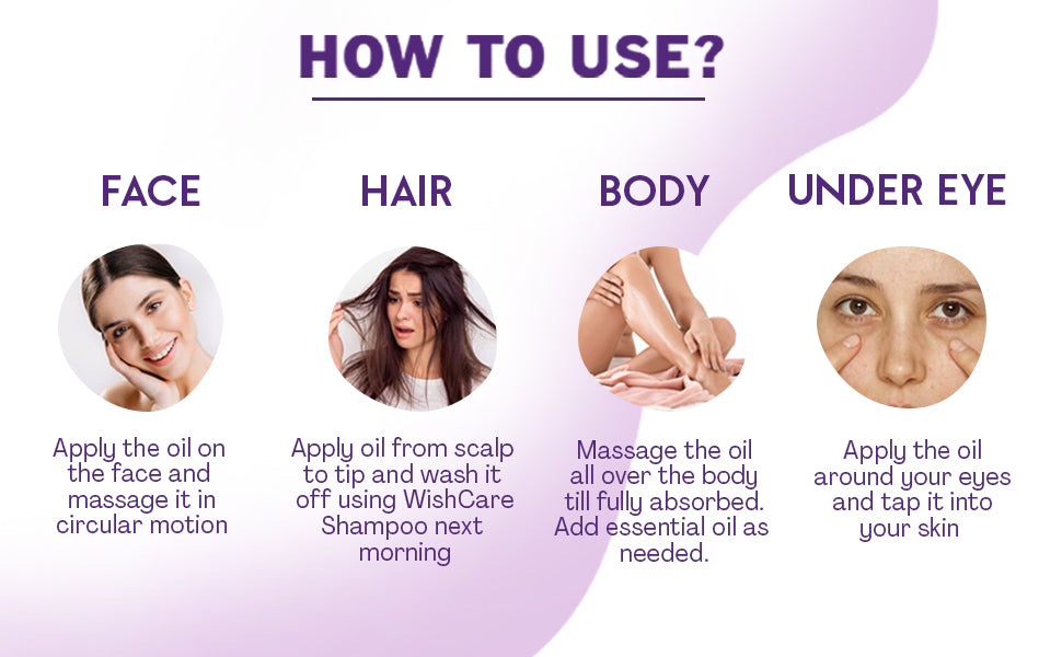WishCare Jojoba Oil - 100% Pure Cold-Pressed, Unrefined, 100ml - 4