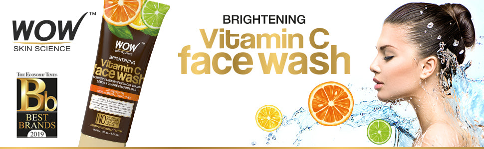 Wow Vitamin C Face Wash - 100ml - 1