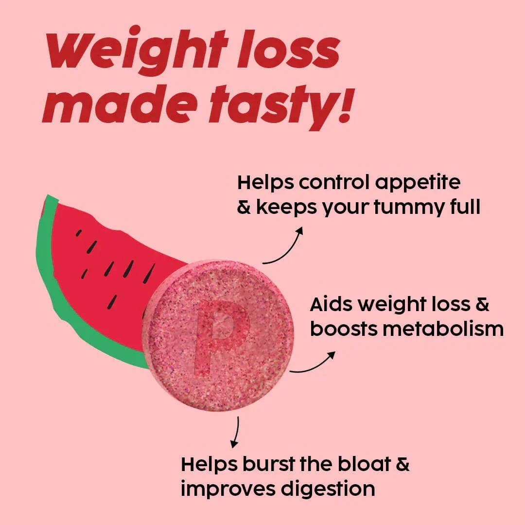 Plix Apple Cider Vinegar Juicy Watermelon Effervescent Tablets - Weight Management - 15 Count - Image 4