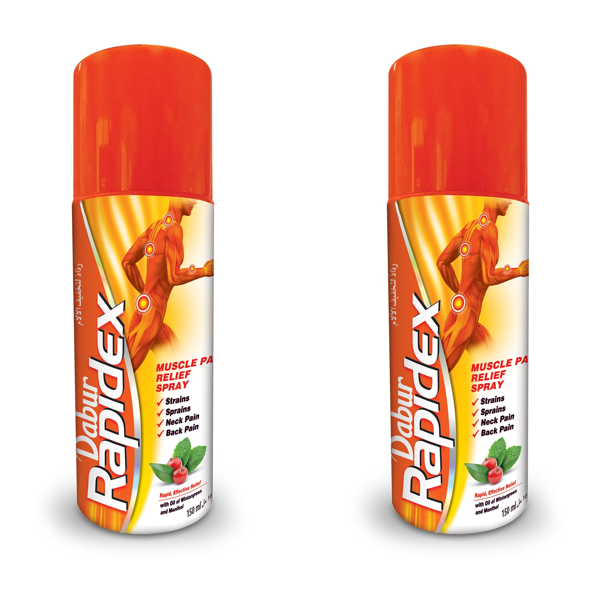 Dabur Rapidex Muscle and Joint Pain Relief Spray, 150 mL