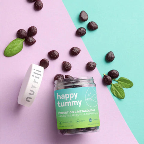 Nutrili Happy Tummy Vitamin Gummies - 60 vegan gummies