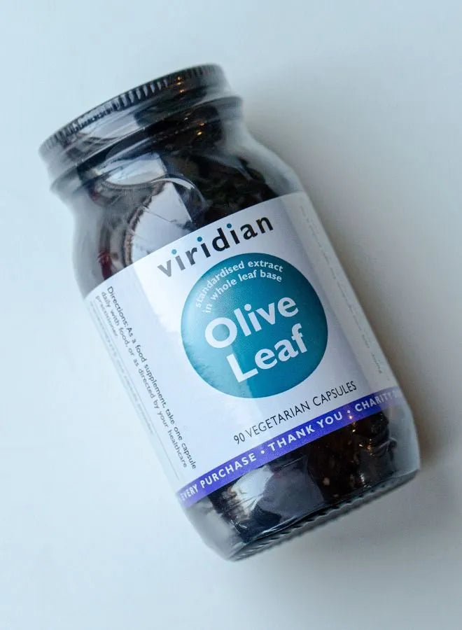 Viridian Olive Leaf Extract 90 Vegetarian Capsules