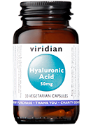 Viridian High Potency Hyaluronic Acid 50mg