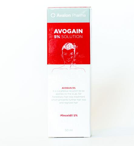 Avogain 5% Minoxidil Topical Solution for Hair Growth 50 mL