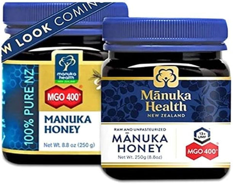 Manuka Health MGO 400+ Manuka Honey 250G, 100% Pure New Zealand Honey
