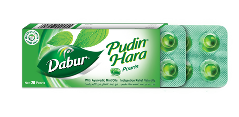 Dabur Pudin Hara Pearls, Pack of 20 Pearls