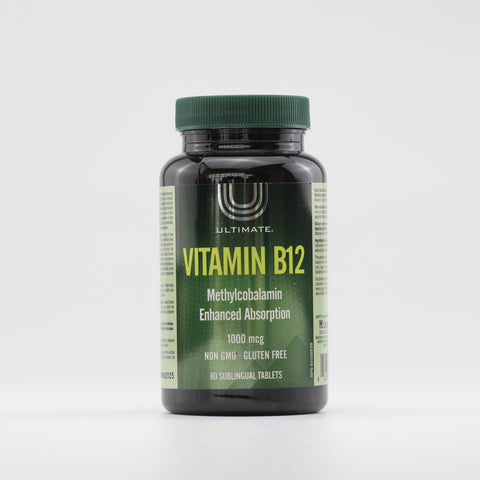 Ultimate Vitamin B12 1000mcg 80 Sublingual Tablets