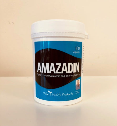 Amazadin- Concentrated Curcumin and DL Phenylalanin, 100 caps