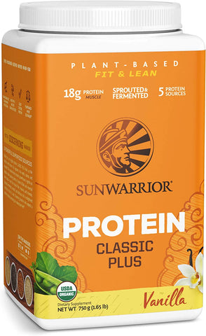 Sunwarrior Fit & Lean Classic Plus Protein 750g - Vanilla