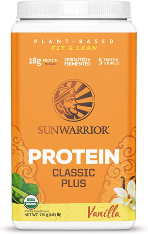 Sunwarrior Fit & Lean Classic Plus Protein 750g - Vanilla